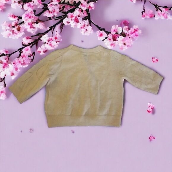 Baby Girl Clothing Bundle – 2 Sweaters & 4 Dresses 0-3 months (#1) - Picture 8 of 13